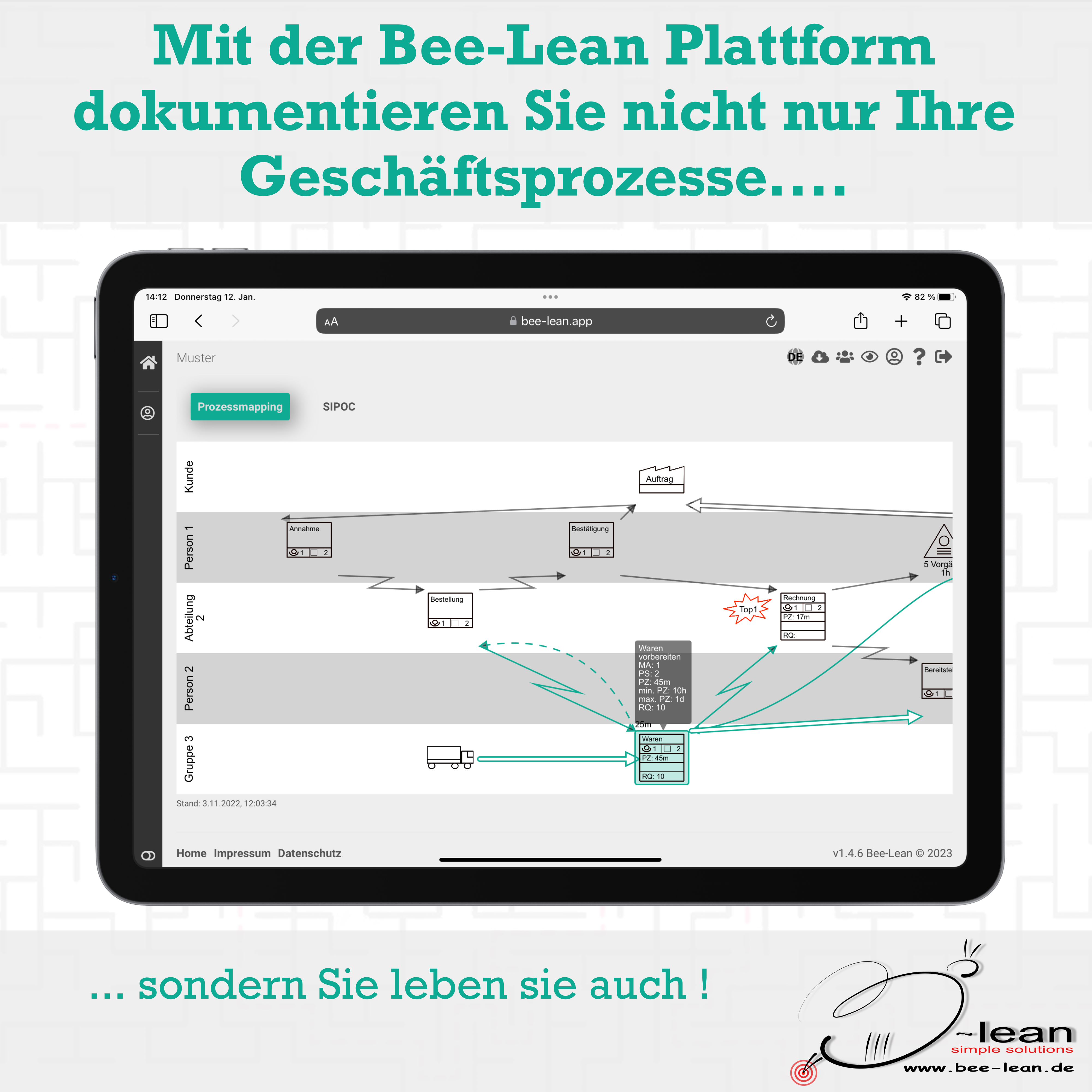 Bee-Lean Plattform kennenlernen